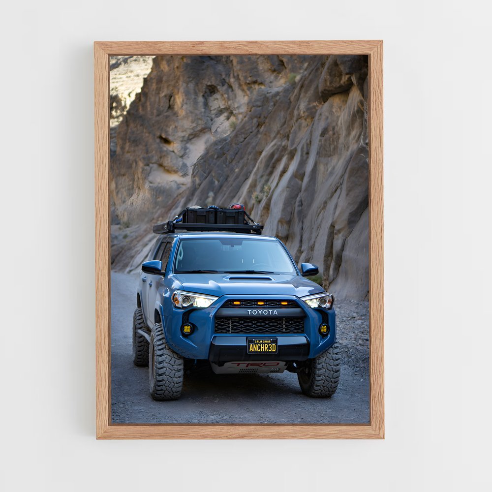 Poster élégant pour coureur TRD Pro – affiche Toyota (vue 4)